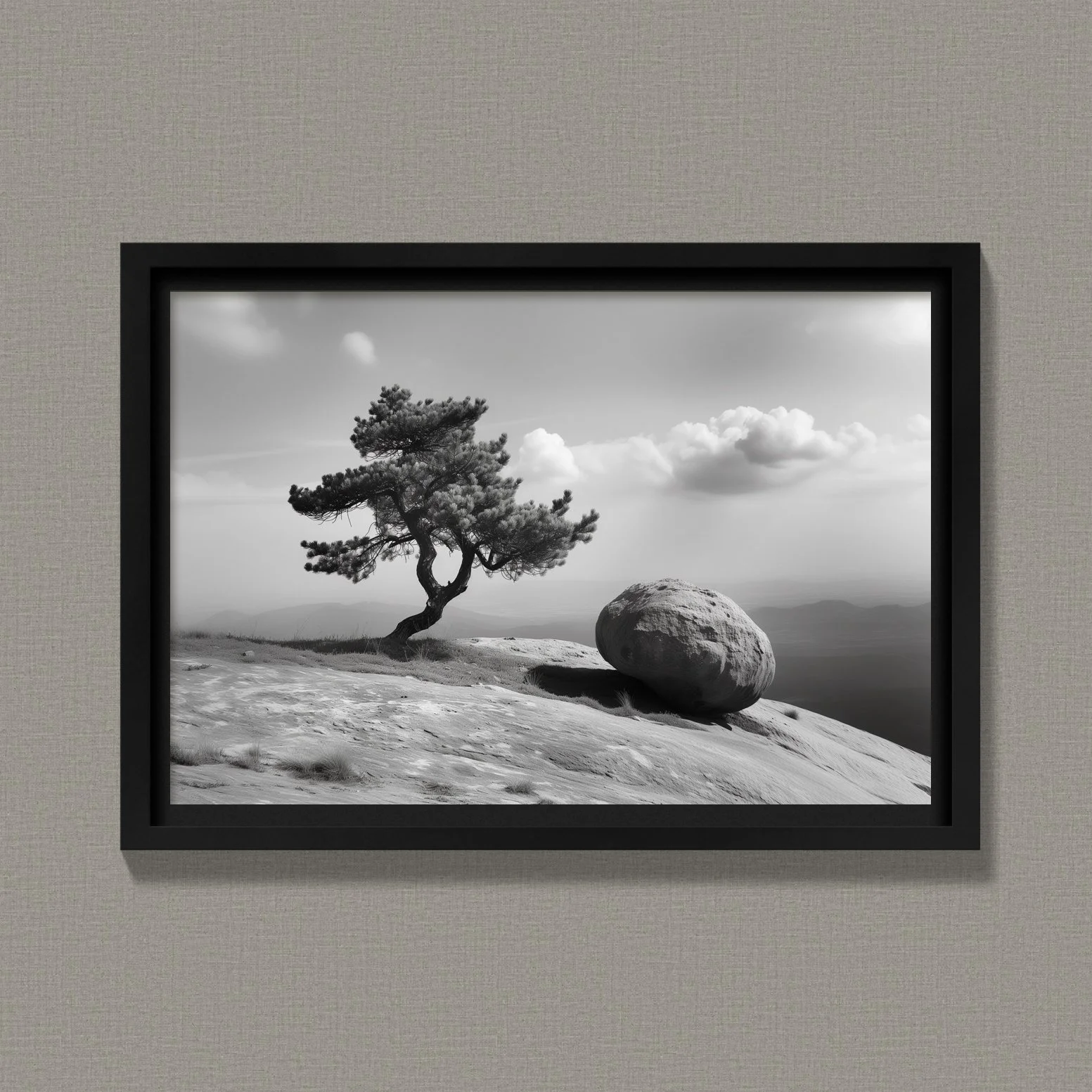 Rock and Pine