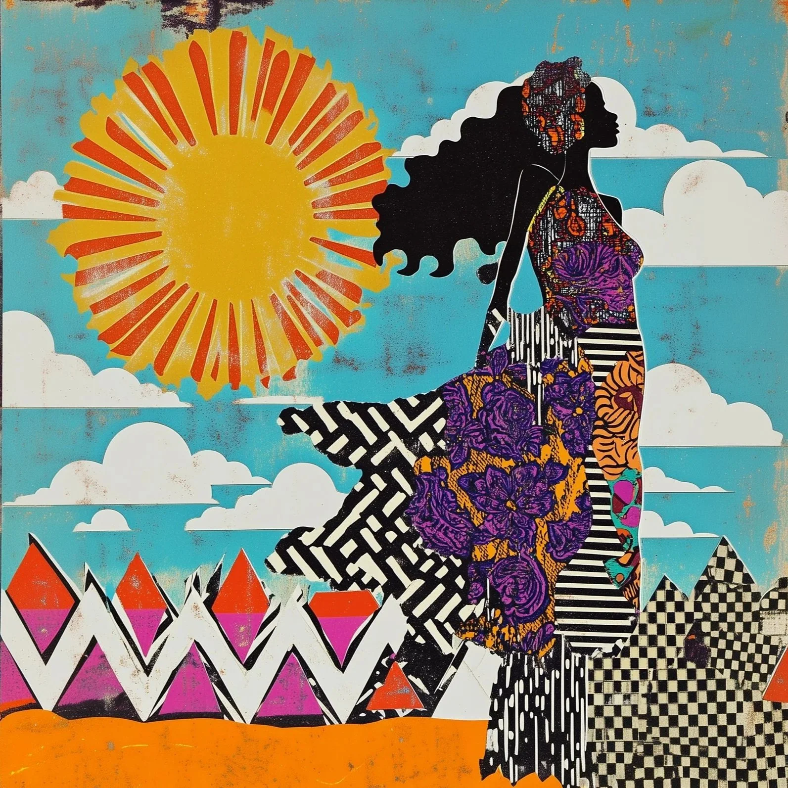 Colourful Woodblock Prints of any subject