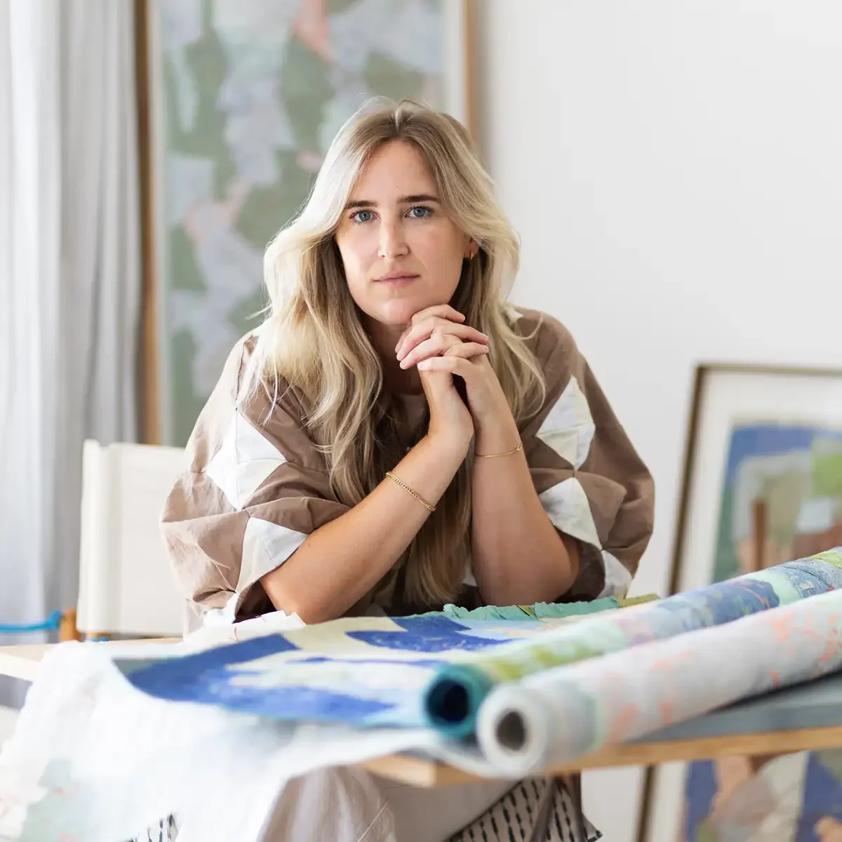 Artist Amy Rusch portrait by Dimitri Otis