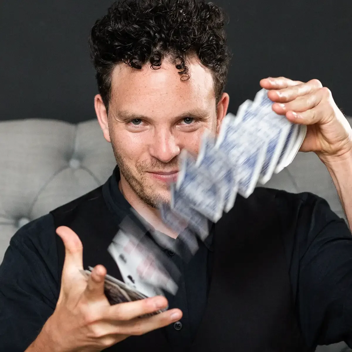 Magician Jesse Brooks portrait by Dimitri Otis