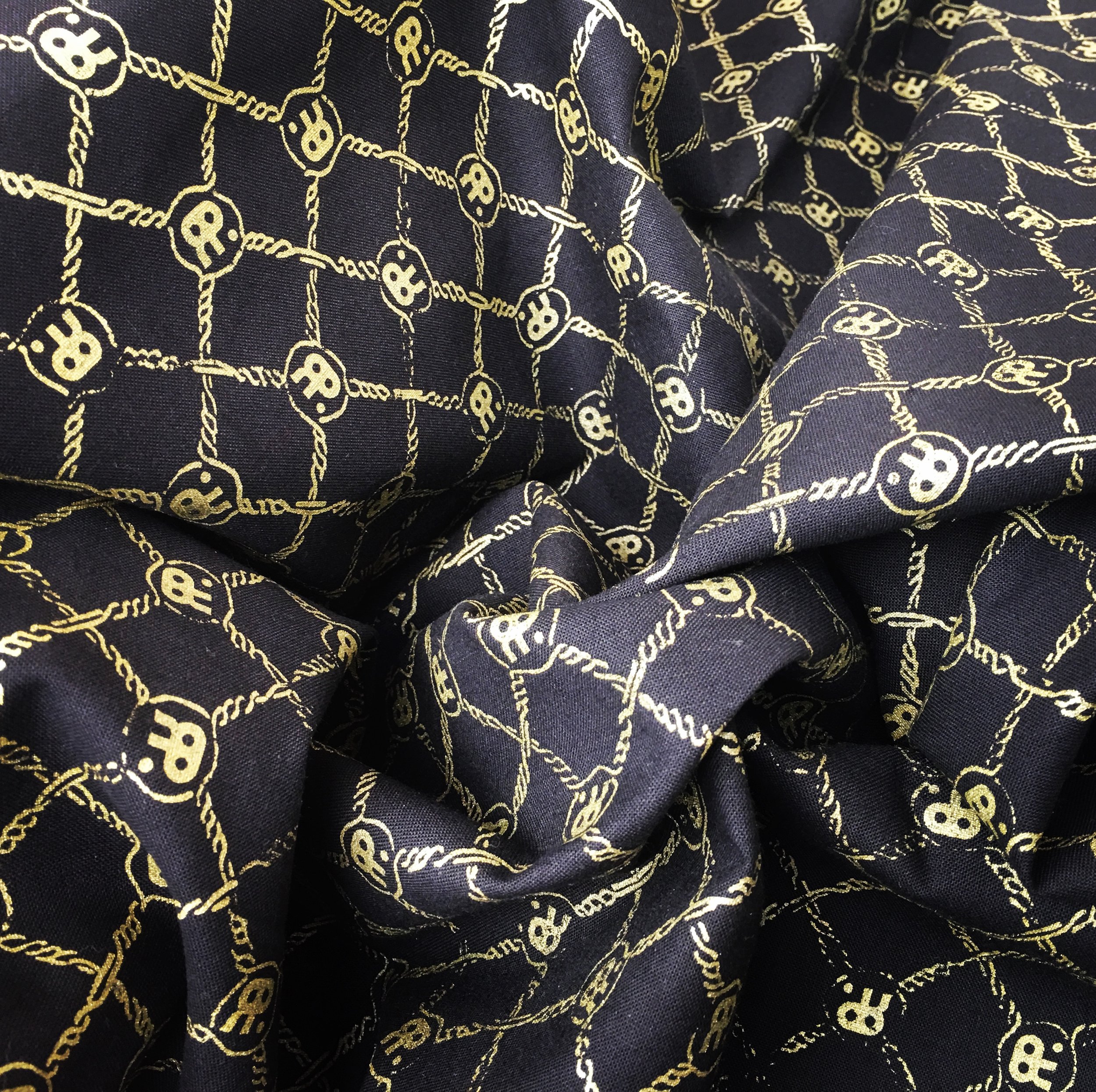 Pearlescent Screenprint on Cotton: 2017