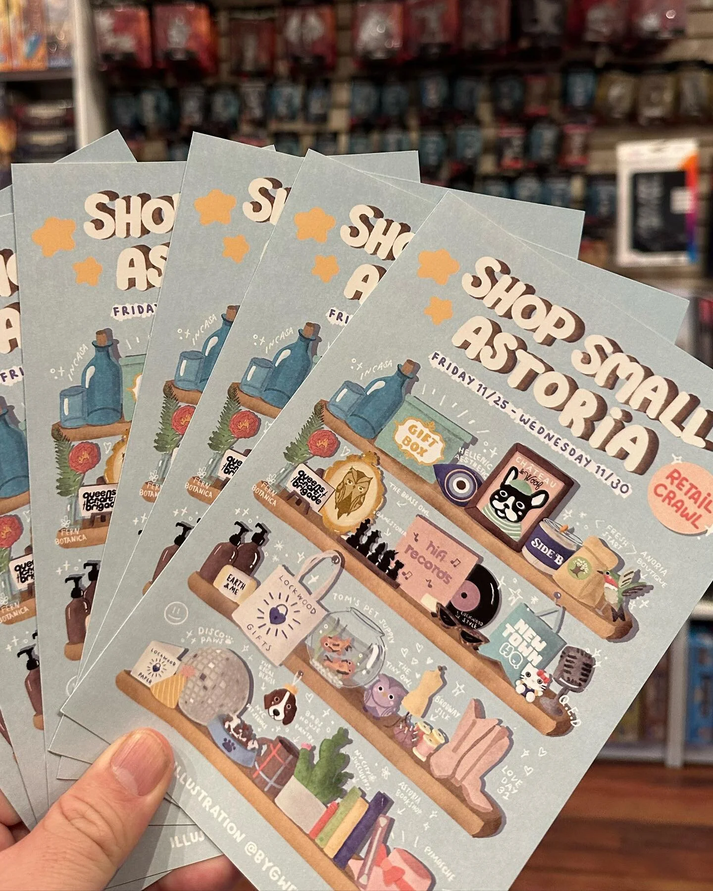 Gamestoria is a local friendly tabletop game store located in Astoria, NY