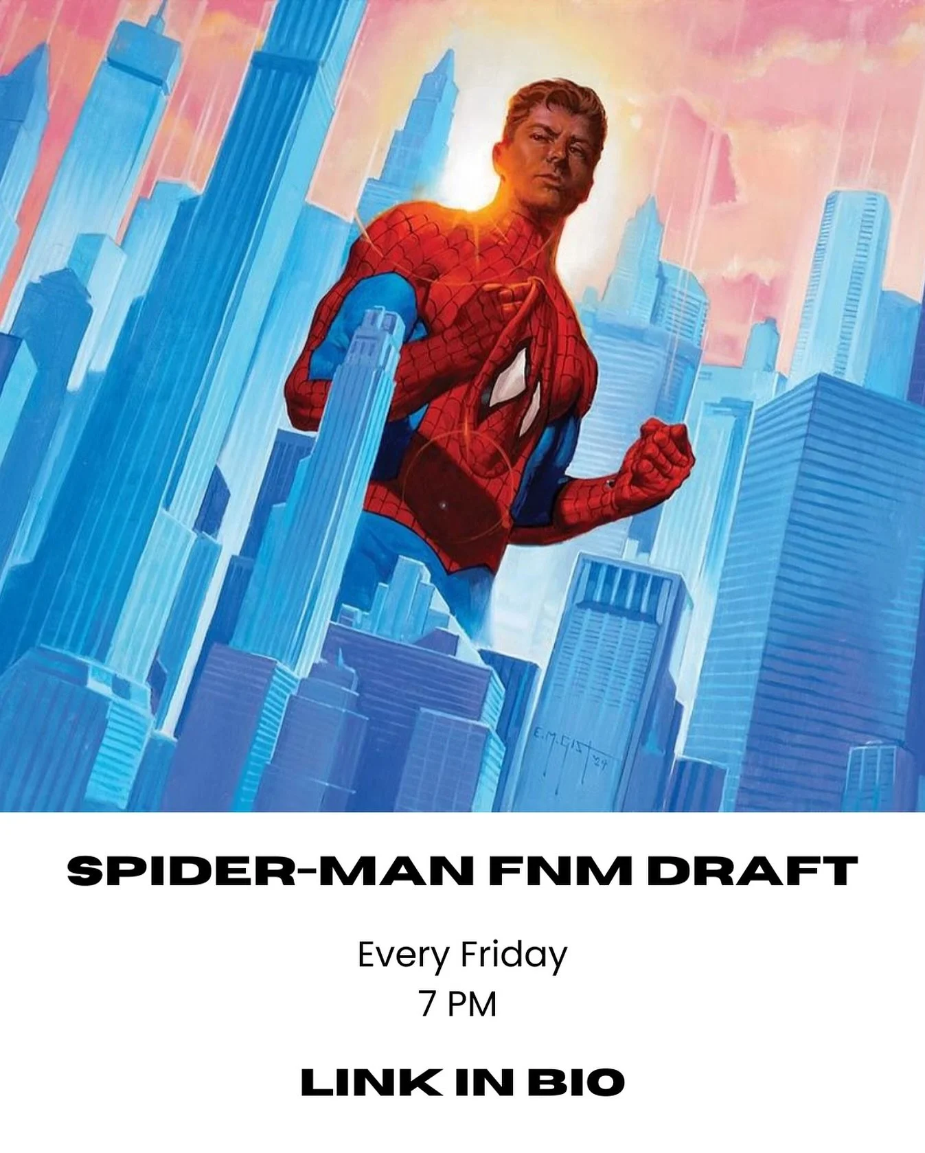 With great draft power&hellip;
&bull;
&bull;
&bull;
&hellip;comes great draft responsibility. Every Friday we&rsquo;ll be offering two options for our Spider-Man FNM Draft:
&bull;
Regular 8 person draft
Pick 2 4 person draft
&bull;
We&rsquo;ll be run