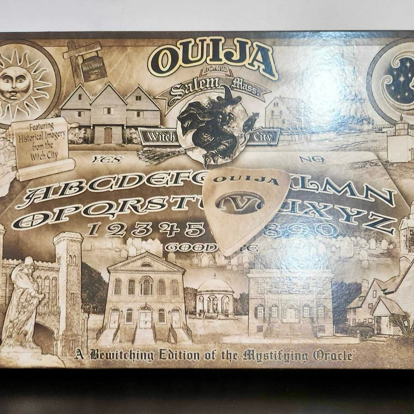 It’s spooky season ๐ป
•
•
•
Which means we’ve the perfect games coming in stock to celebrate!  Ouija boards are back and now in the Salem Edition.  Perfect for those witchy nights ahead ๐งน
•
Shop our inventory at the l