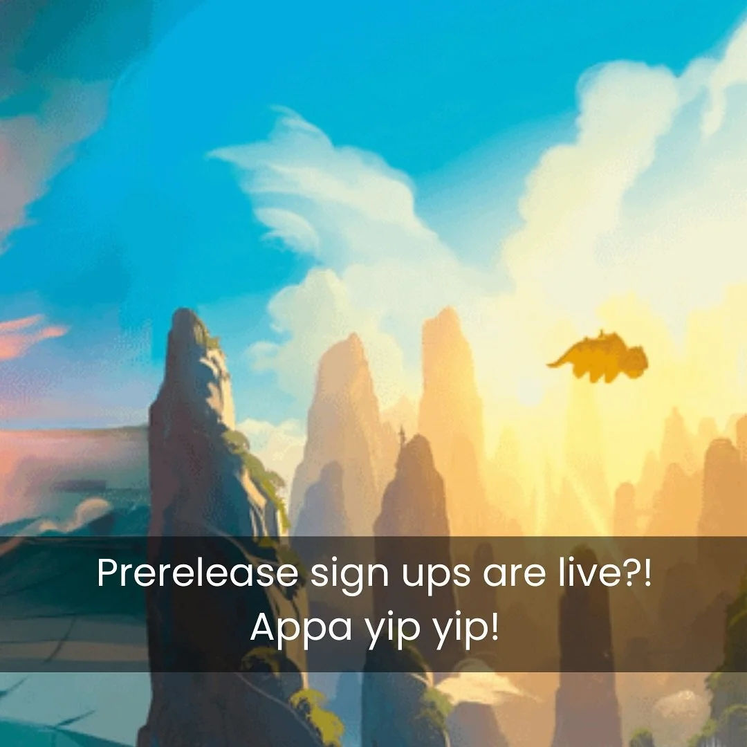 Water ๐ง, Earth ๐ชจ, Fire ๐ฅ, Air ๐จ
•
•
•
Long ago; the four nations lived together in harmony.  Then, everything changed when prerelease weekend dropped ๐๐ป November 14-16th will be our Avatar: the Last Airbender prerelease for the n