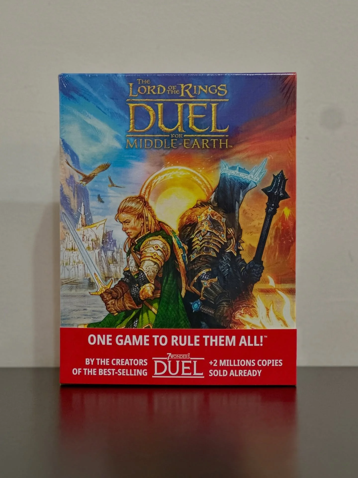 Play as the Fellowship or Sauron and attempt to determine the fate of Middle-earth ๐ก๏ธ
•
•
•
A dark rumour rises from Mordor. The Eye turns to Middle-earth. The hour has come. The Fellowship is reunited. The Heroes prepare for battle.