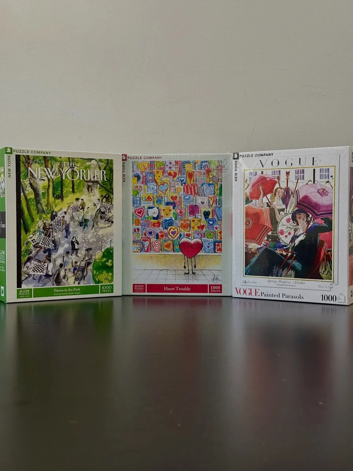 Nothing says Valentine&rsquo;s Day like a puzzle together 🧩
&bull;
&bull;
&bull;
We just got a huge puzzle restock on our puzzles so if you&rsquo;re looking for a romantic, quiet night in or something a bit more analog for a screen break come check 