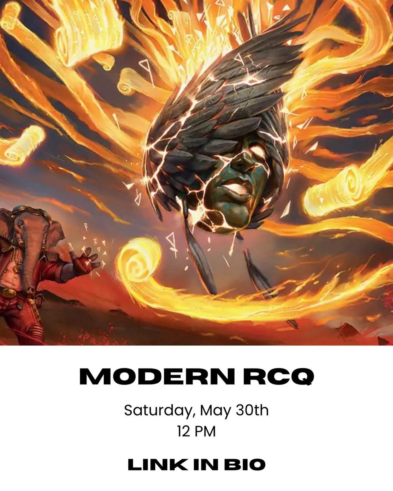 Did someone say flashback?
&bull;
&bull;
&bull;
Because we&rsquo;re rolling back our next RCQ of 2026 with another Modern on Saturday, May 30th! The tournament starts at noon on Saturday and registration begins at 11:30 am. Don&rsquo;t get left in ex