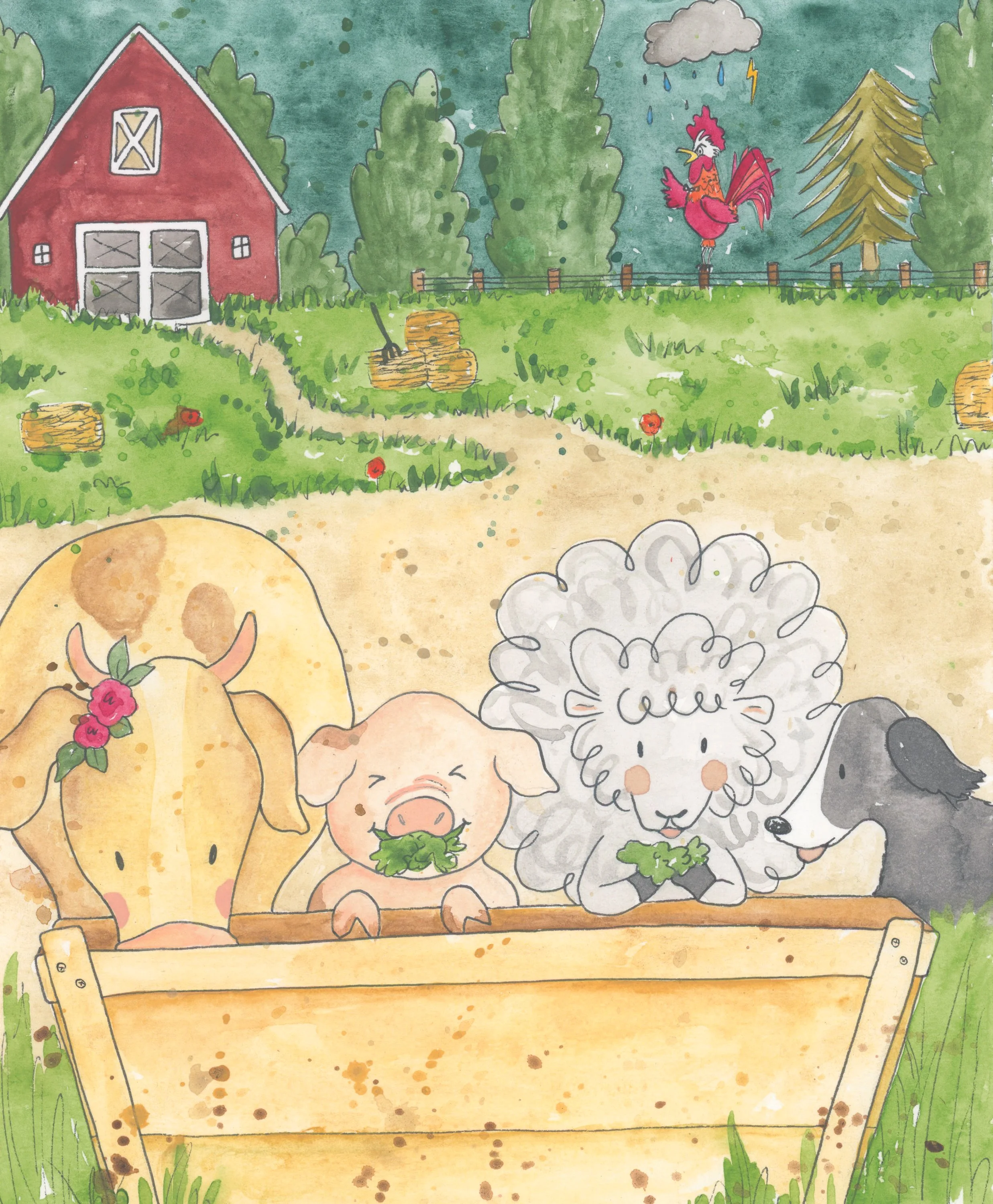 Calm The Farm - children's book by SOS