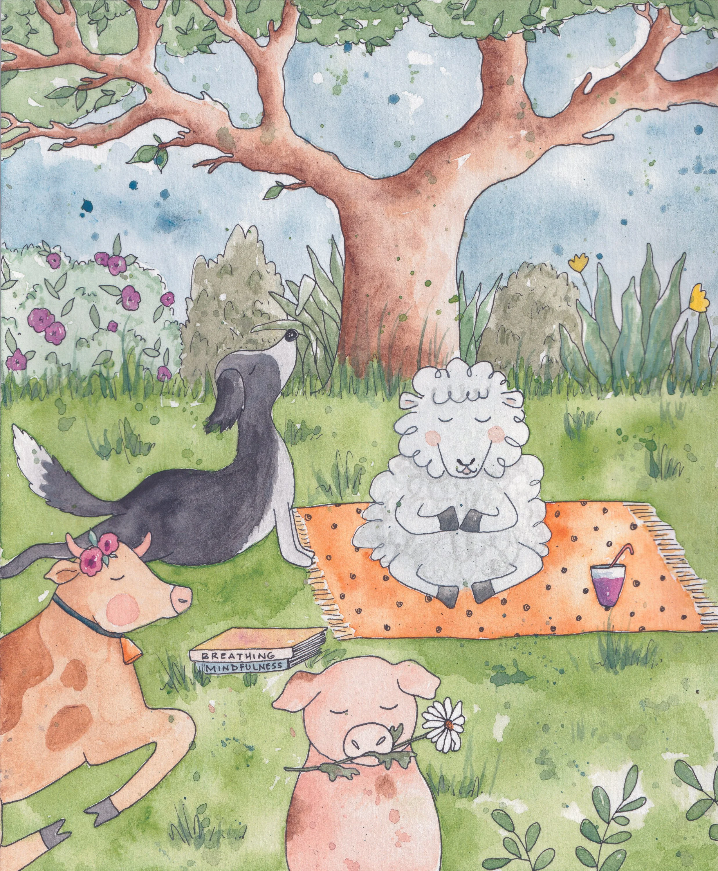 Calm The Farm - children's book by SOS