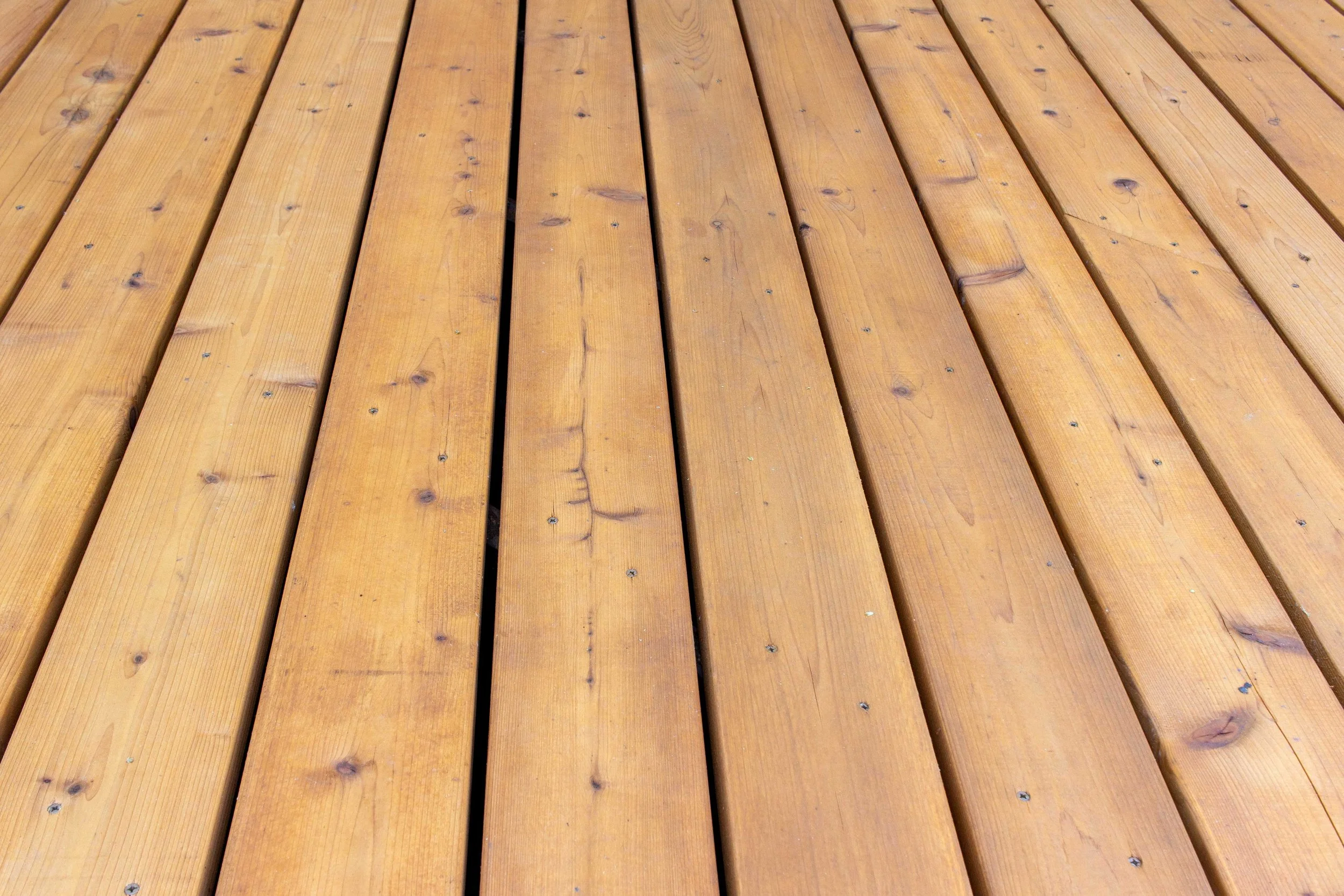 Cedar Decking Closeup by Align Decking in Durham Region