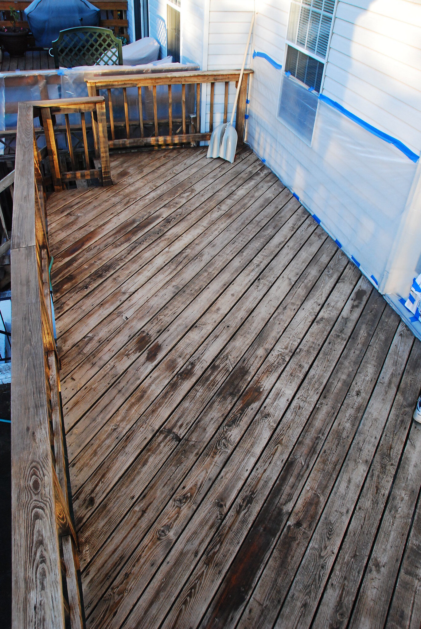 Blueline Pressure Washing & Outdoor Services Deck Staining Service Johnson City Tn