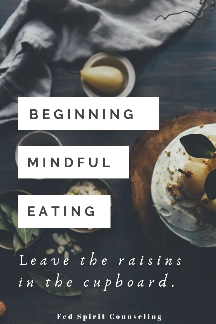 How to begin mindful eating