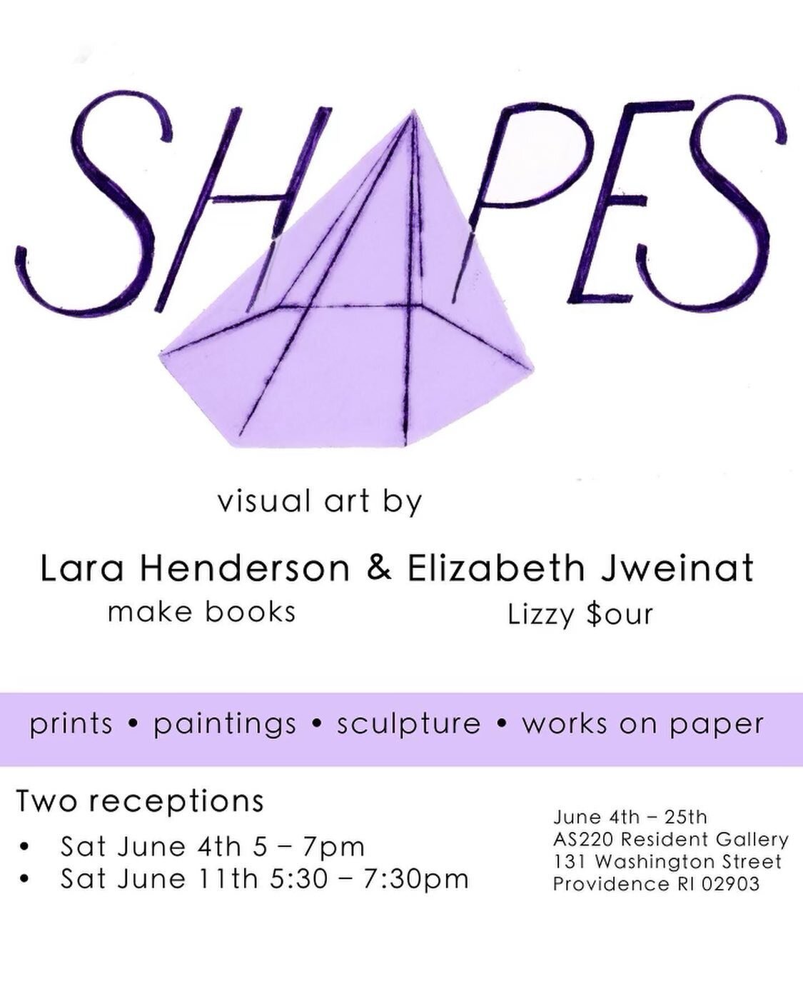 Please come by tonight to me and @makebooks Opening Reception at AS220 Resident Gallery! 131 Washington St. 5-7pm✨