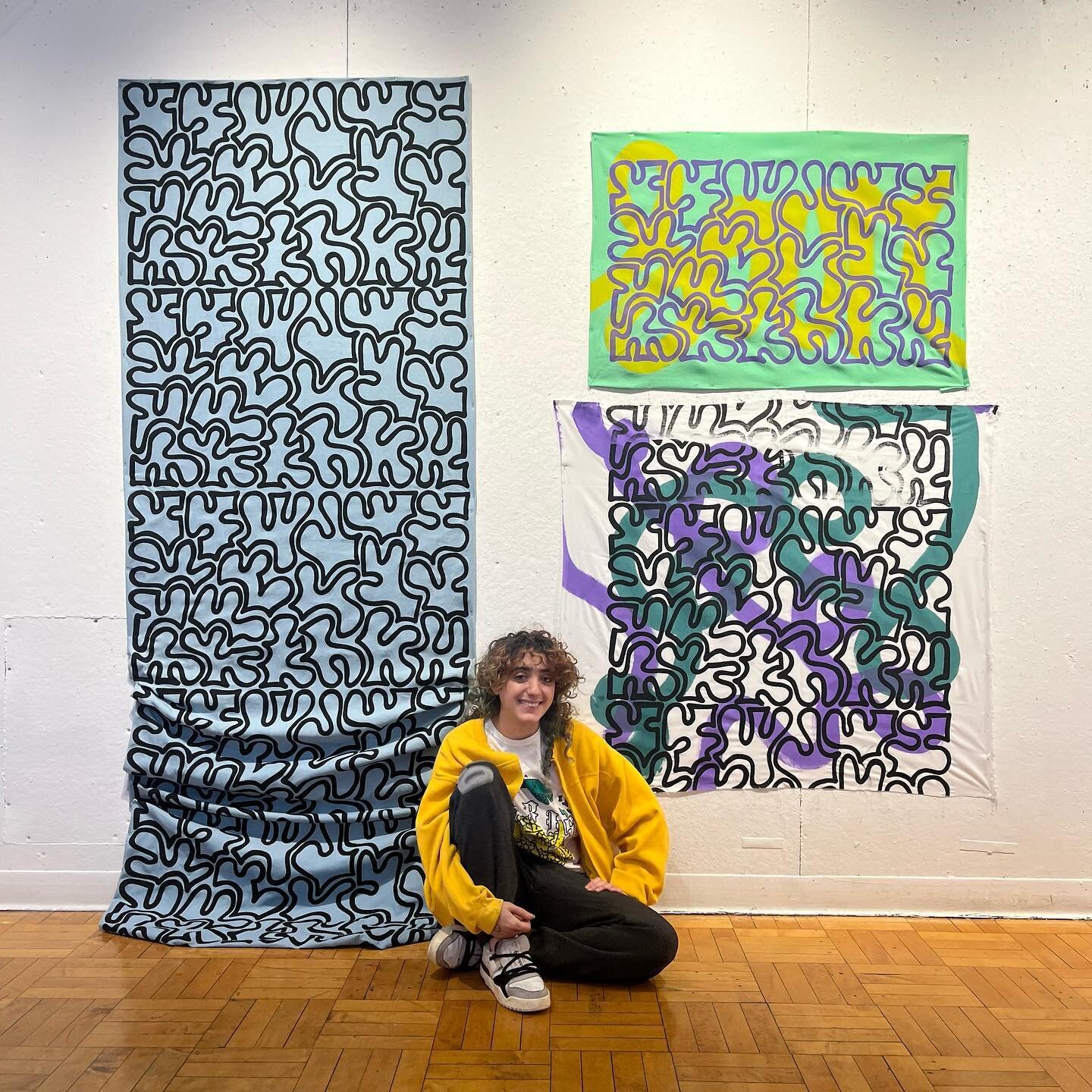 My first solo show is tmrw!!!! AS220 Project Space Gallery from 5-7pm. Please stop by! This will be my largest installation so far❤️