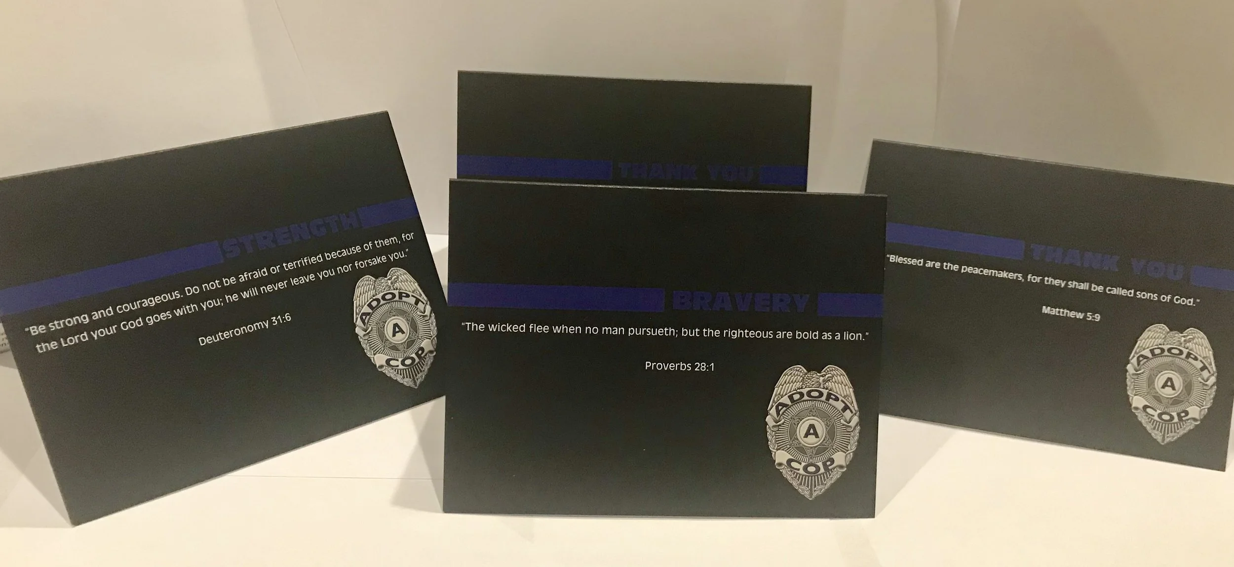 Adopt-A-Cop Nevada Encouragement Cards