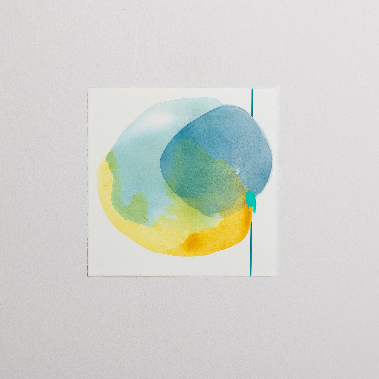 Glimmers 2 - Jane Hunter Paintings on Paper 2025 square.jpg