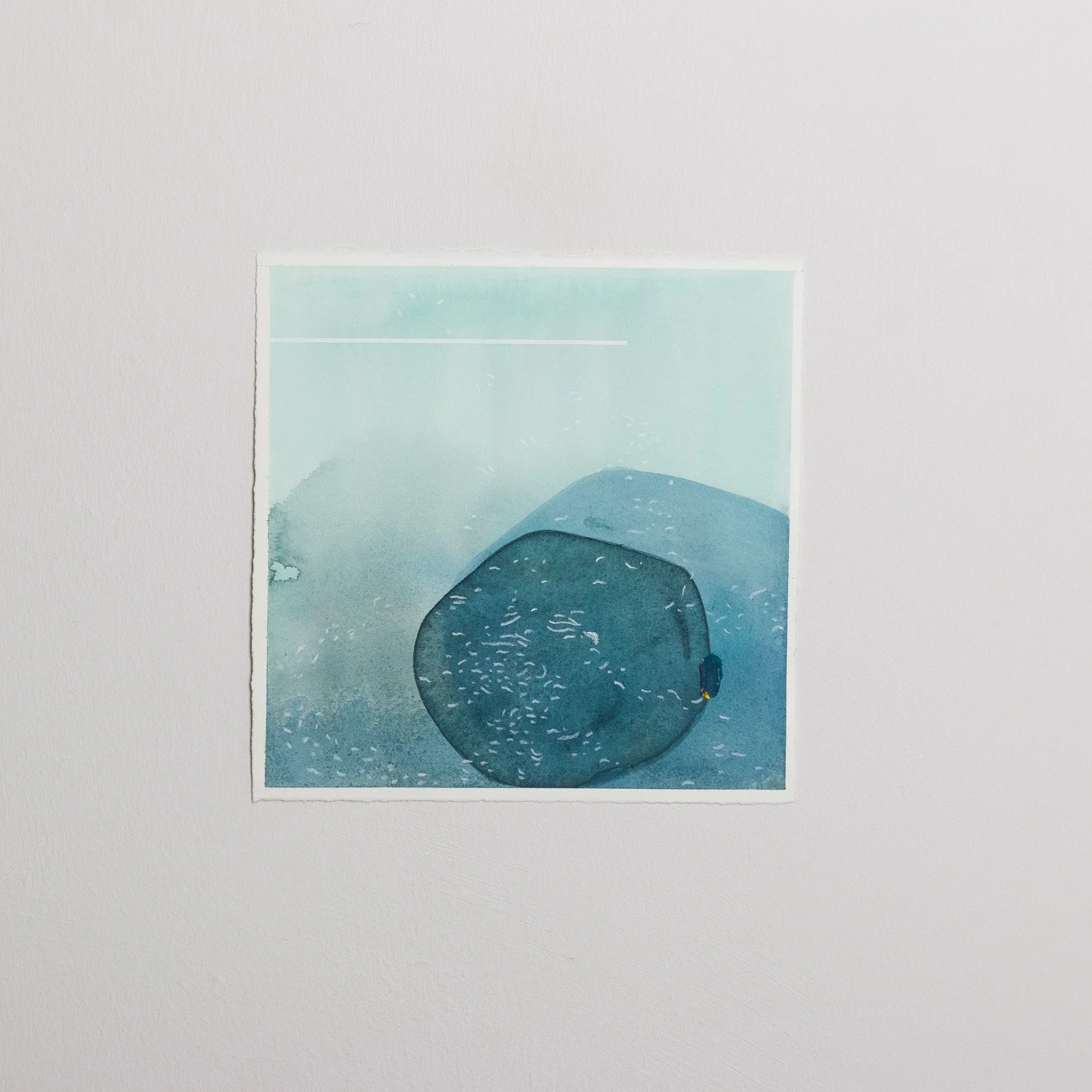 Glimmers 3 - Jane Hunter Paintings on Paper 2025 square.jpg