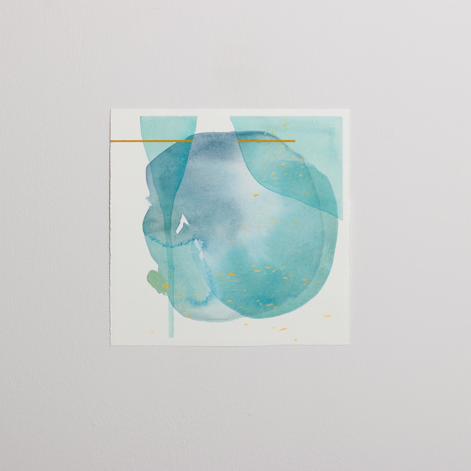 Glimmers 4 - Jane Hunter Paintings on Paper 2025 square.jpg