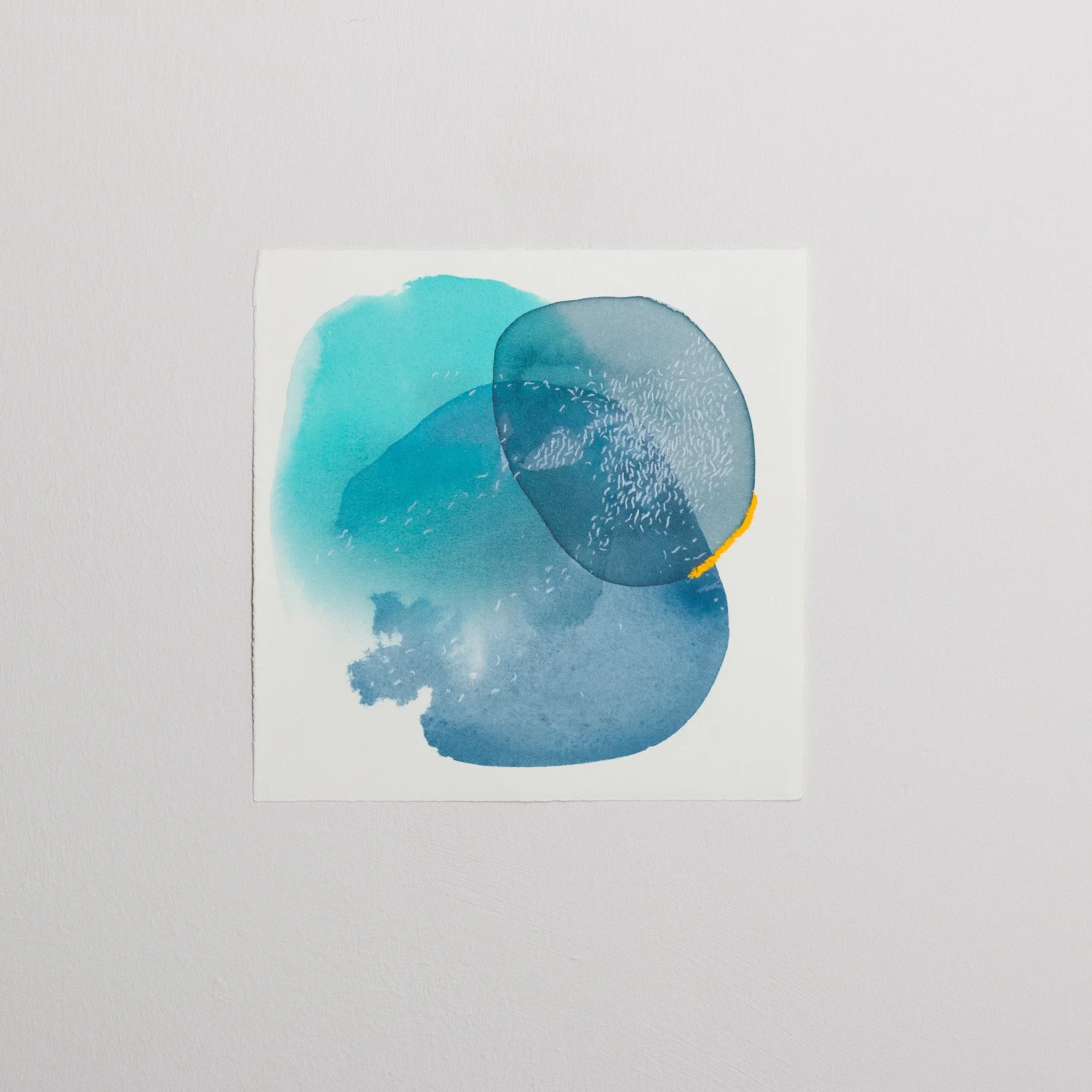 Glimmers 5 - Jane Hunter Paintings on Paper 2025 square.jpg