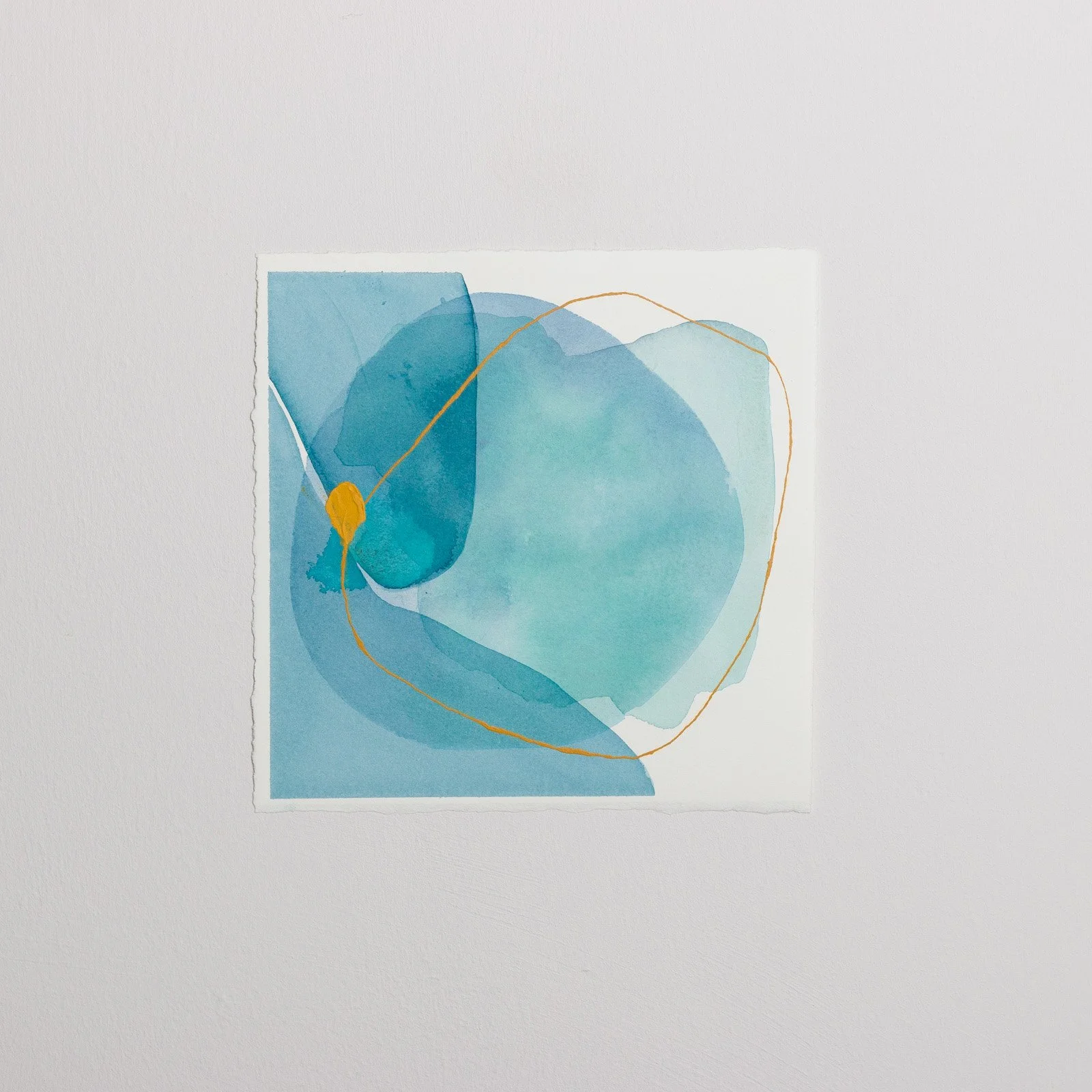 Glimmers 7 - Jane Hunter Paintings on Paper 2025 square.jpg