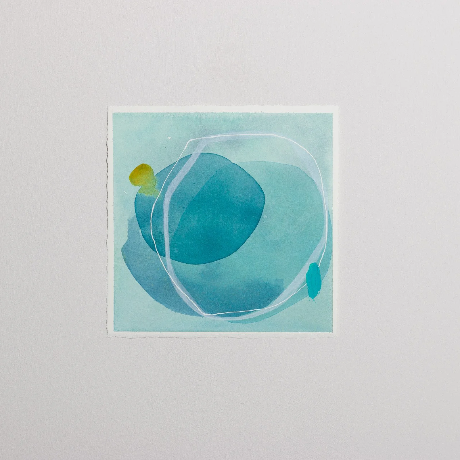 Glimmers 8 - Jane Hunter Paintings on Paper 2025 square.jpg