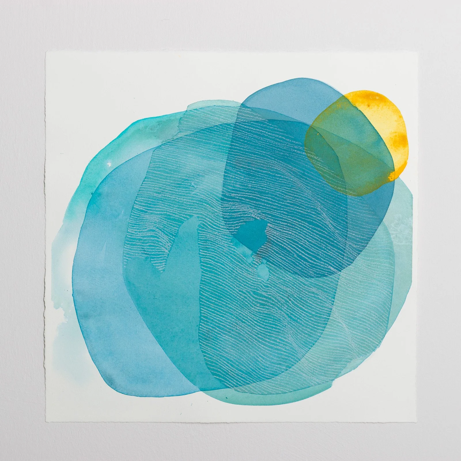 Glimmers 12 - Jane Hunter Paintings on Paper 2025 square.jpg