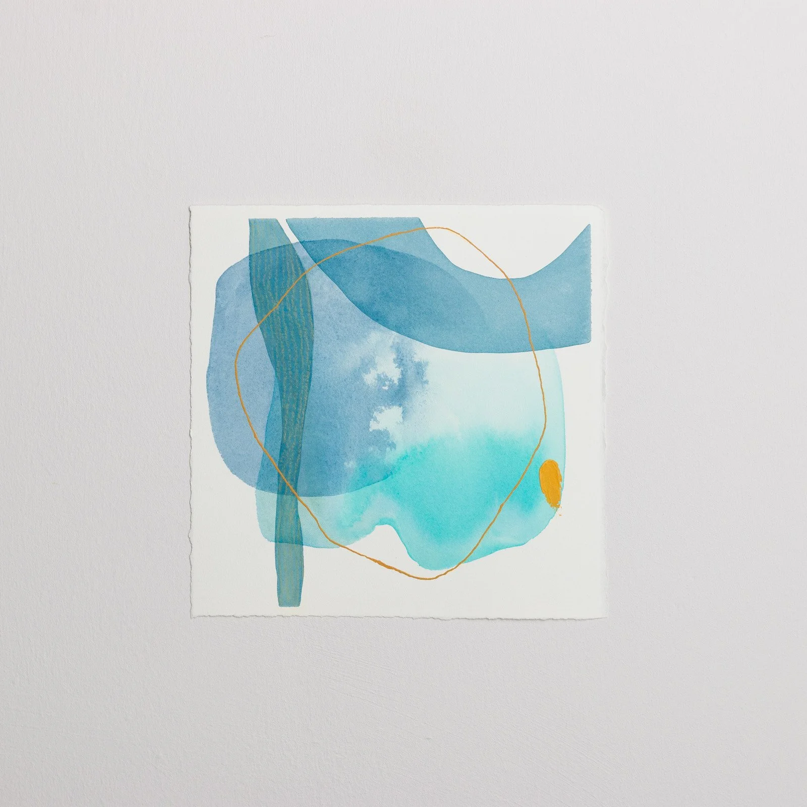 Glimmers 10 - Jane Hunter Paintings on Paper 2025 square.jpg
