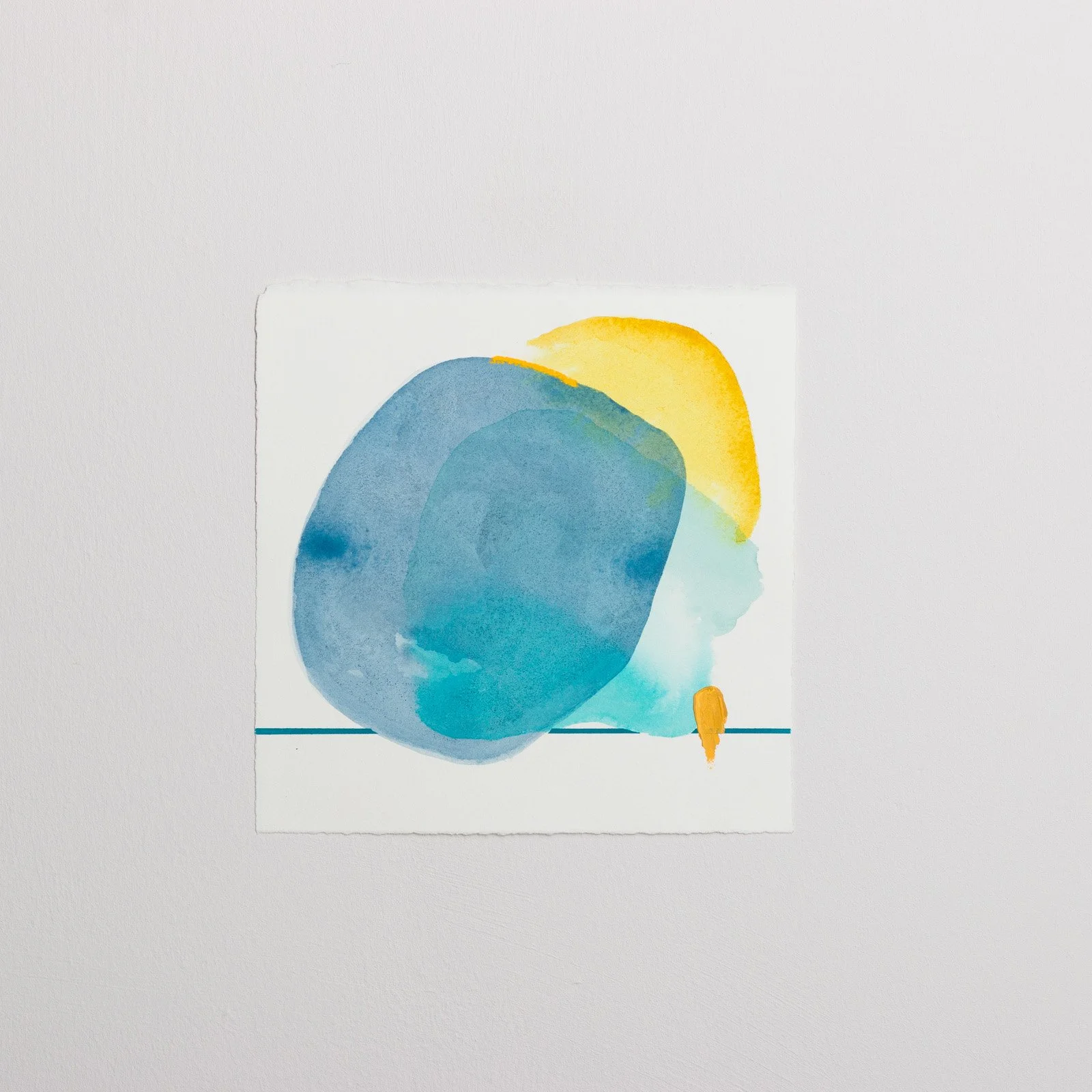 Glimmers 11 - Jane Hunter Paintings on Paper 2025 square.jpg