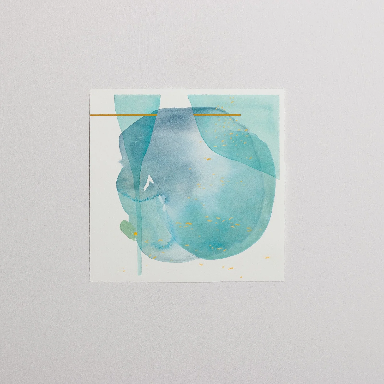 Glimmers 4 - Jane Hunter Paintings on Paper 2025 square.jpg
