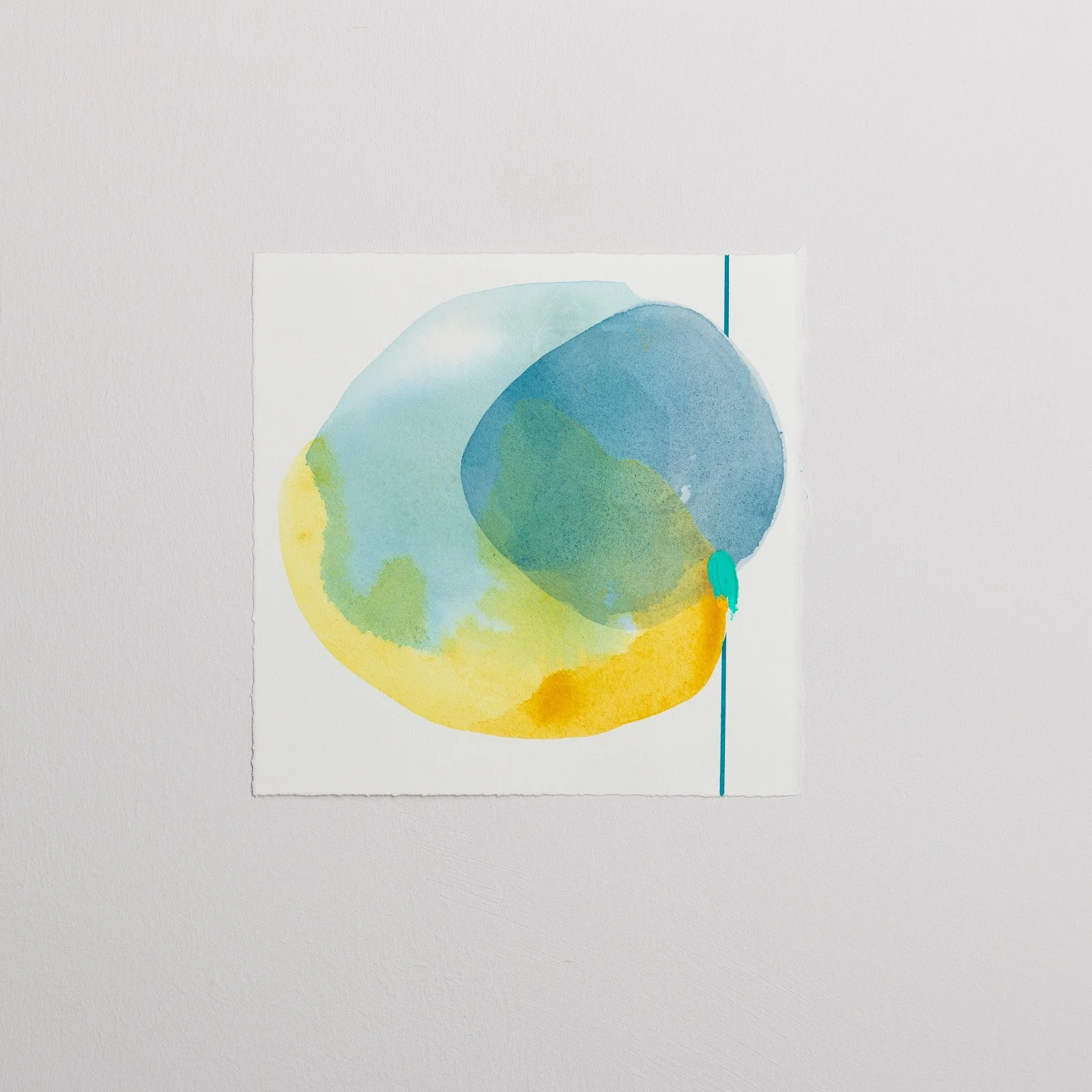 Glimmers 2 - Jane Hunter Paintings on Paper 2025 square.jpg