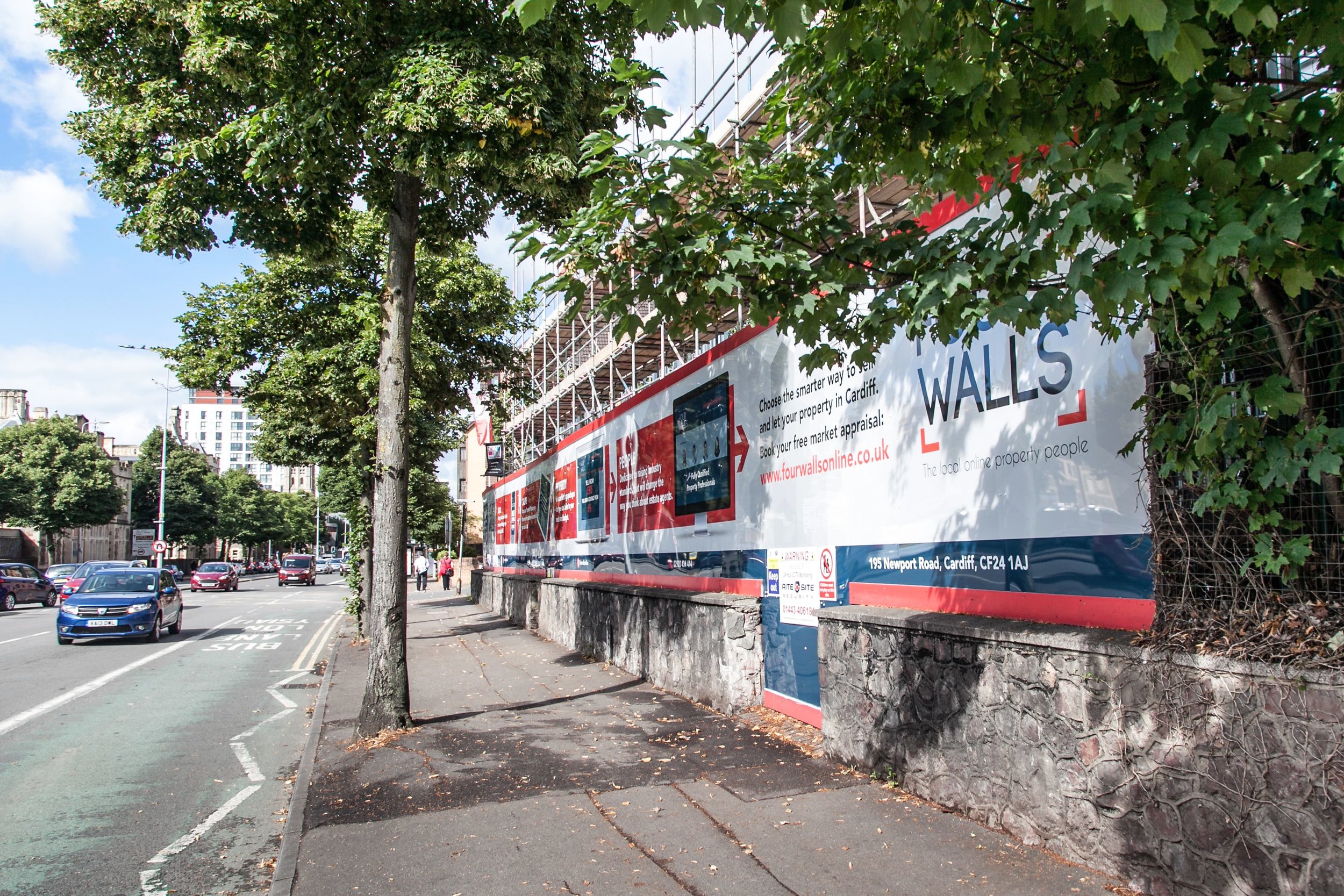 Newport Road Ottimo Hoardings 01.jpg