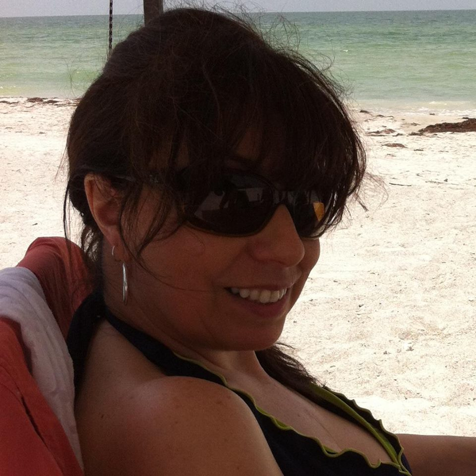 "Relaxing at the beach in Florida – soon after heart surgery!"