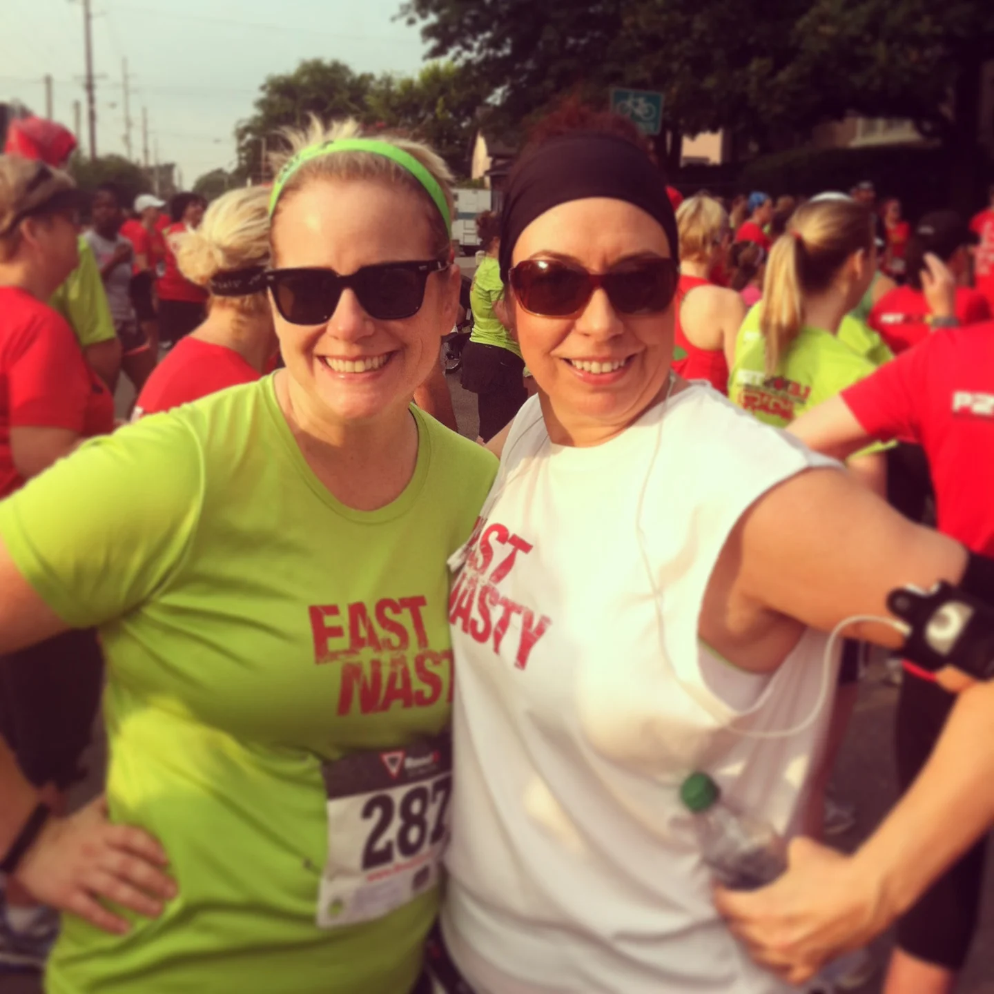 Kim & Cat Tomato 5K 2013