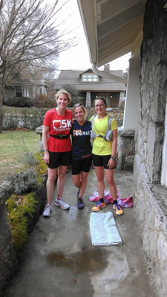 Last long training run before St. Jude Marathon.