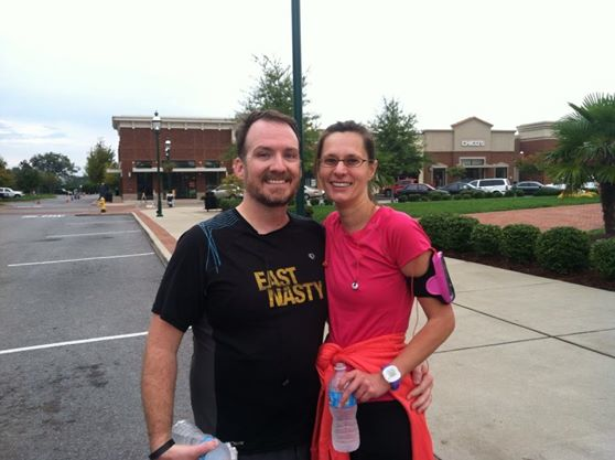 With Jeremy at Charity Run, 2013