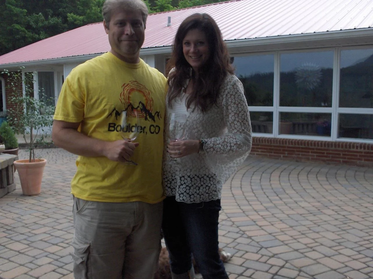 Sarah and her husband Dave