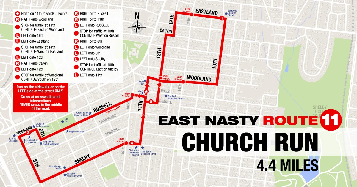 Route 11: Church Run