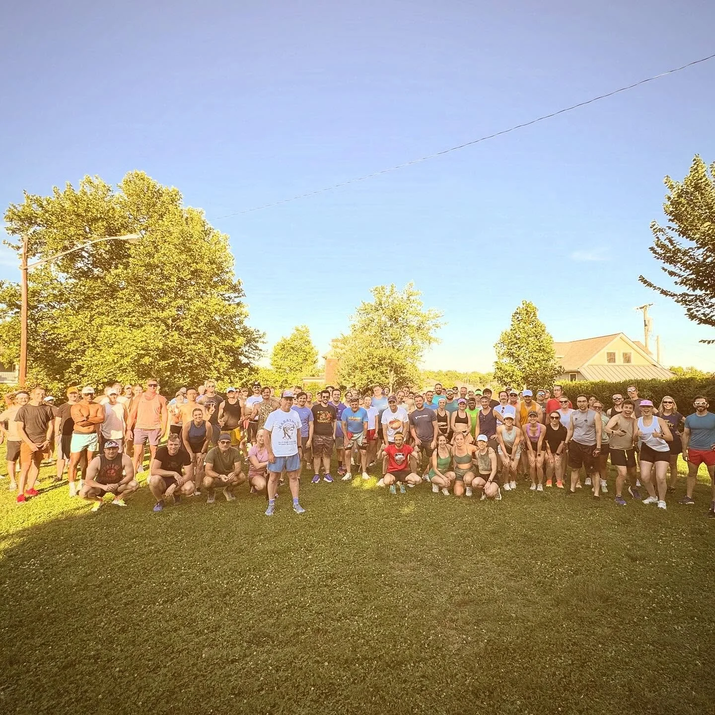 Global Running Day - Complete! What a crew and what a route.