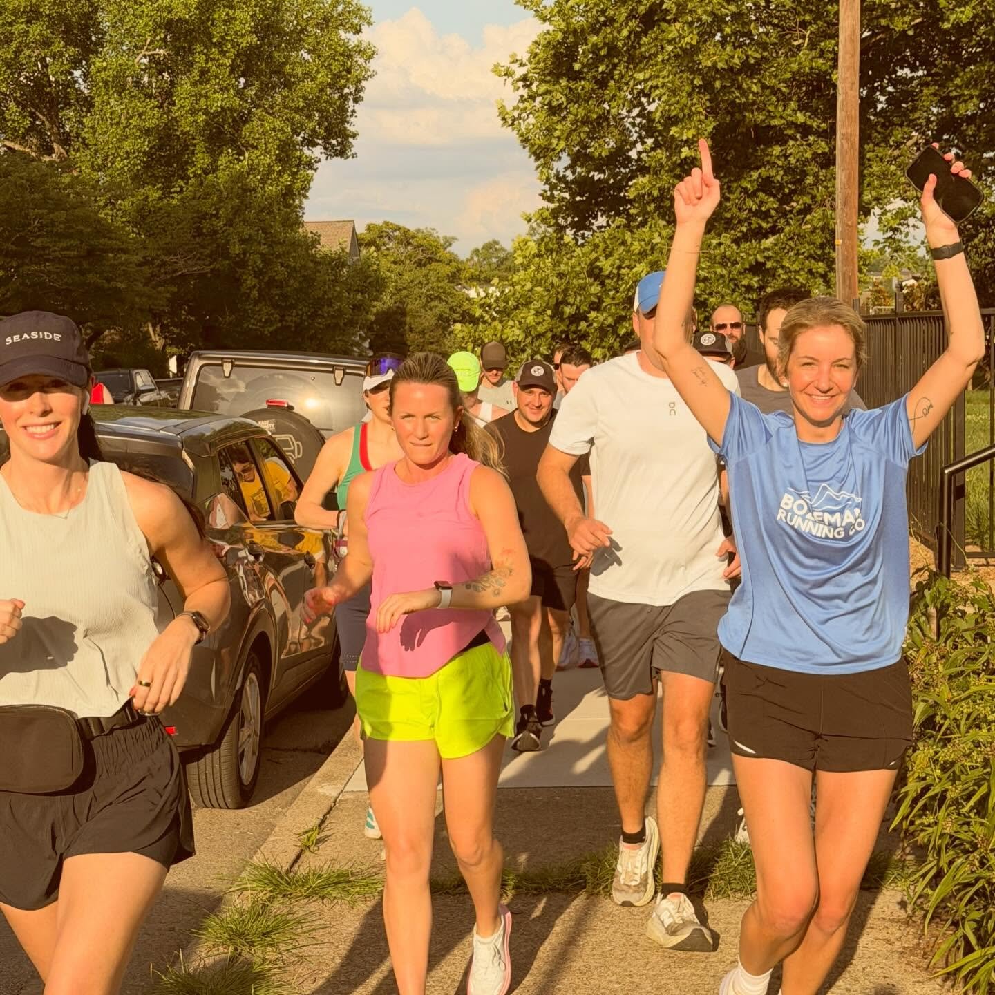 such a great crew make sure you&rsquo;re with us next Wednesday for national run day and RSVP for the after party at Rosemarys.  #eastnasty  #eastnasty4life  #run #runclub #runnash