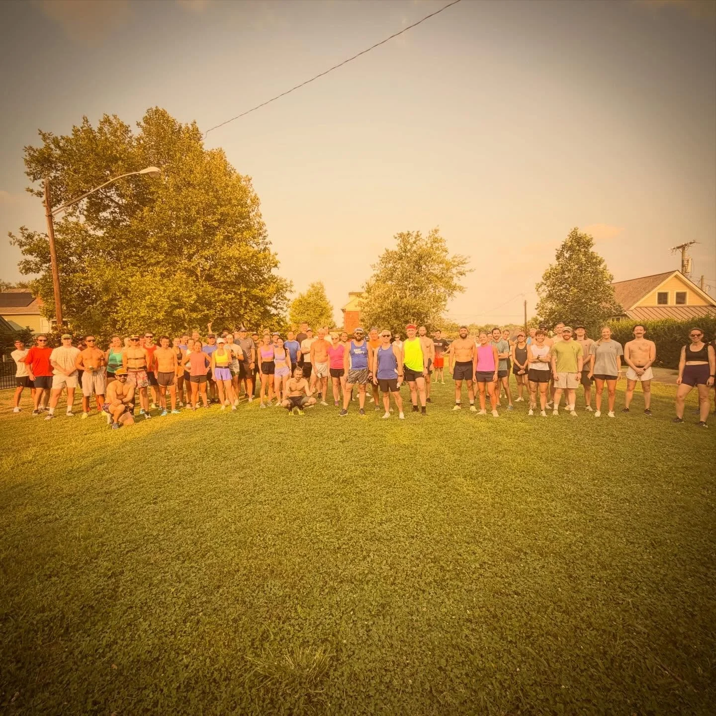 Largest crew of 2026 and great post run hang @nobleseast !