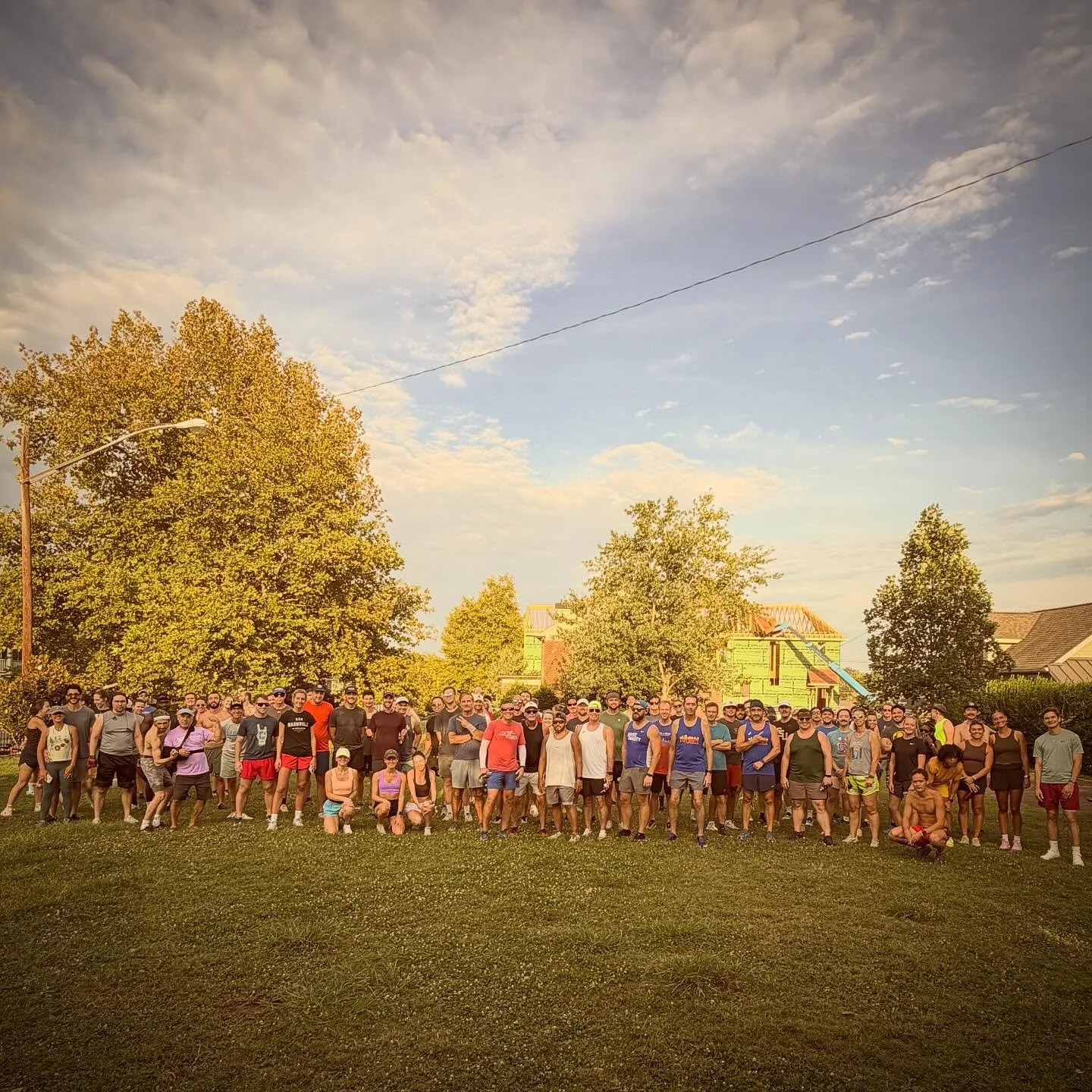 7 first timers from all over and lots of OGs to make today a good one!