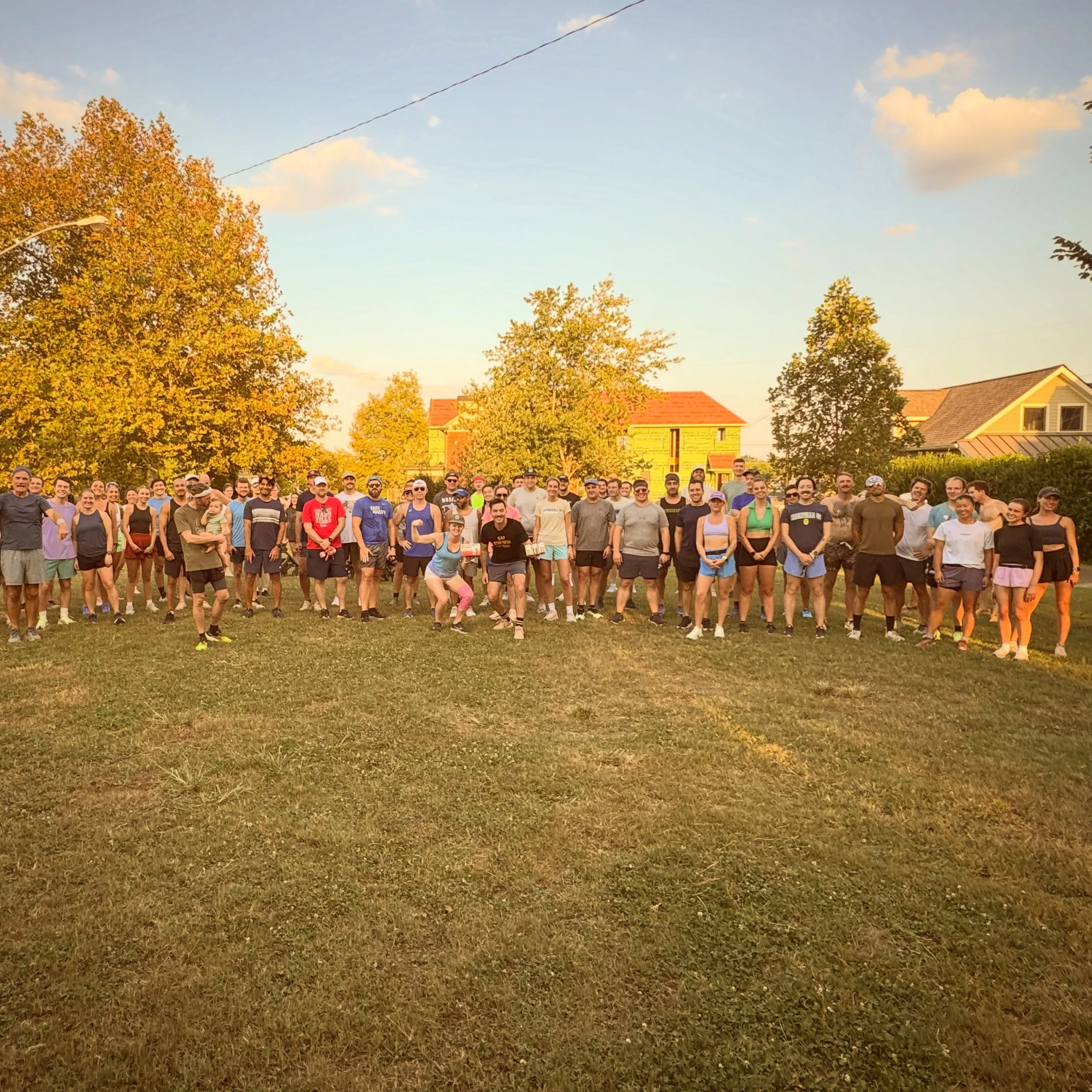When it&rsquo;s so hot outside but you know everyone else is still going to show up. #rungroup #runclub #eastnasty #enfl #runnash