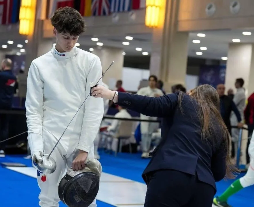 European Championships 2026 &mdash; Tbilisi, Georgia🇬🇪

We are so proud of Max for qualifying for Cadets representing team Serbia!🇷🇸 Congratulations on your 35th place finish🎉 After a very strong start in the pools and earning a bye into the 64s