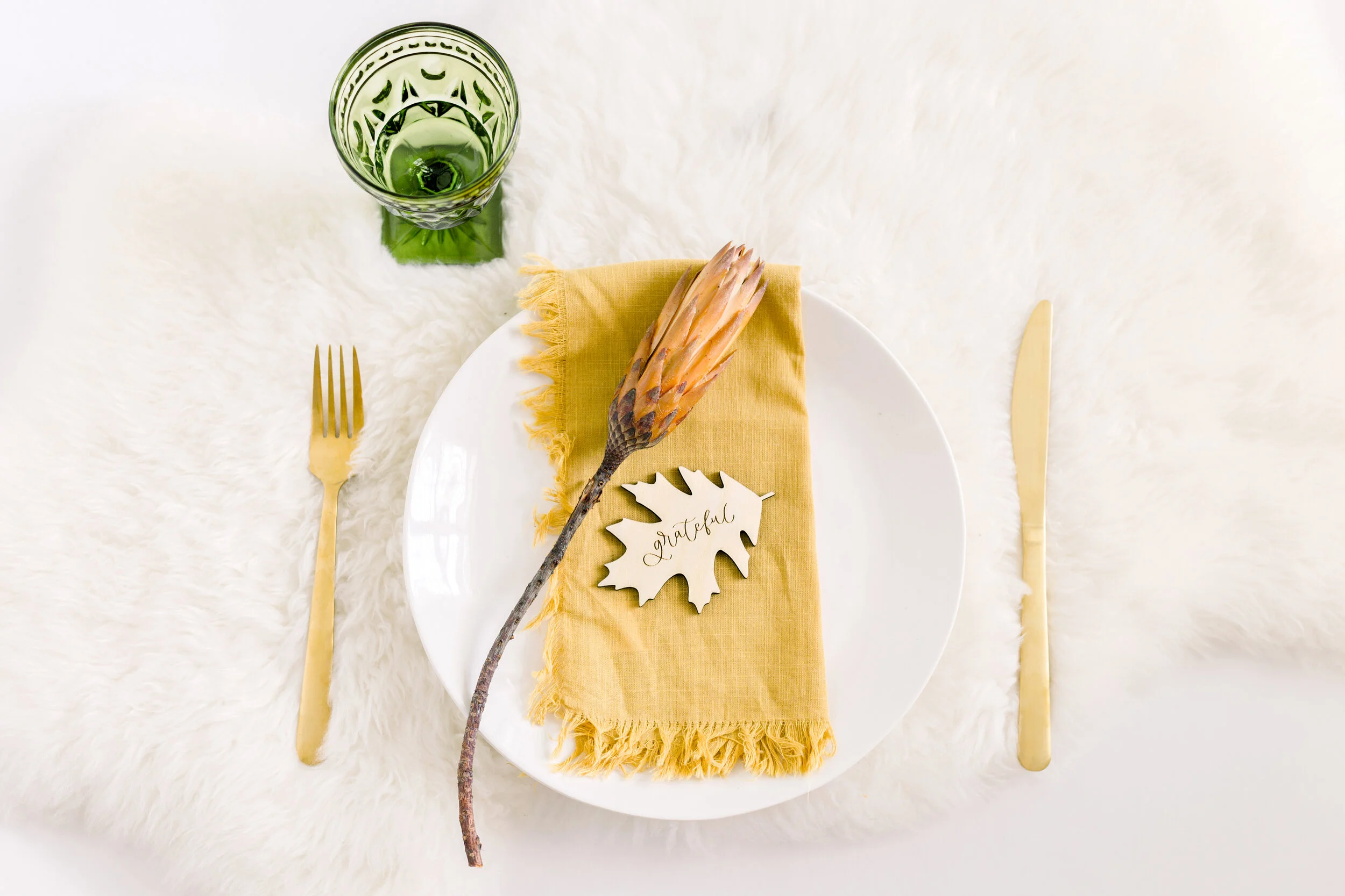 Leaf Place Setting