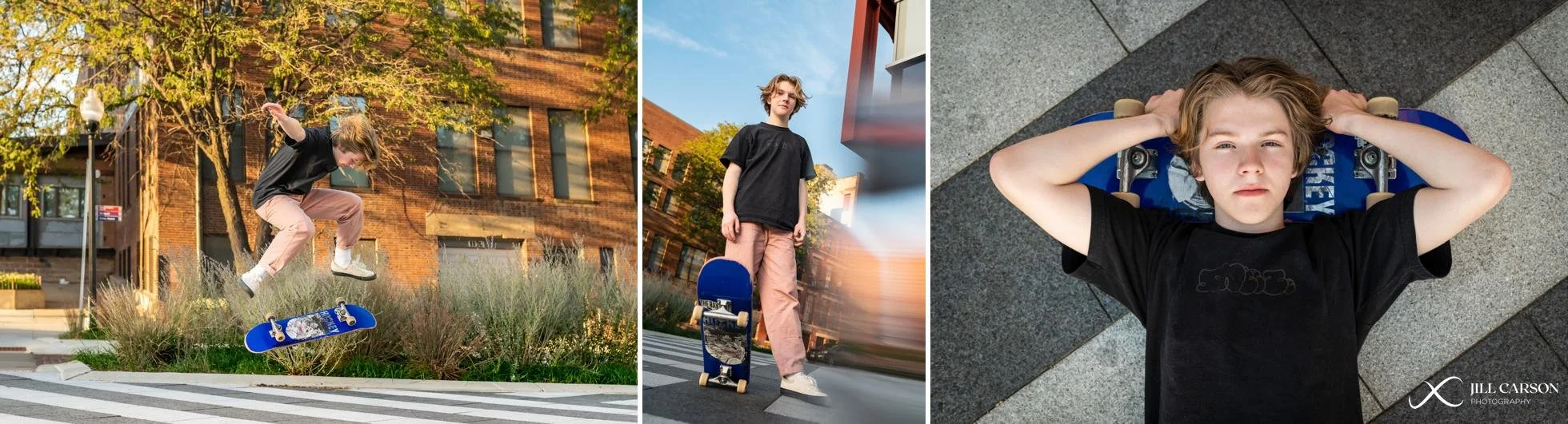 Omaha Senior Skateboard Portrait Session - Teagan 4.jpg