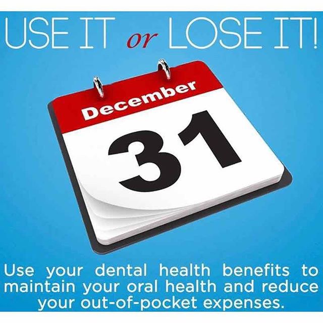 With the end of the year fast approaching, now is the perfect time to maximize your insurance benefits and health savings accounts! Call our office today to schedule an appointment before the busy holiday season-a member of our staff can help you tak