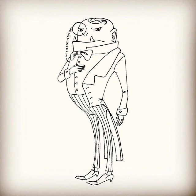Theodore is the founding member of the Society of All Things Stupendously Poncy.