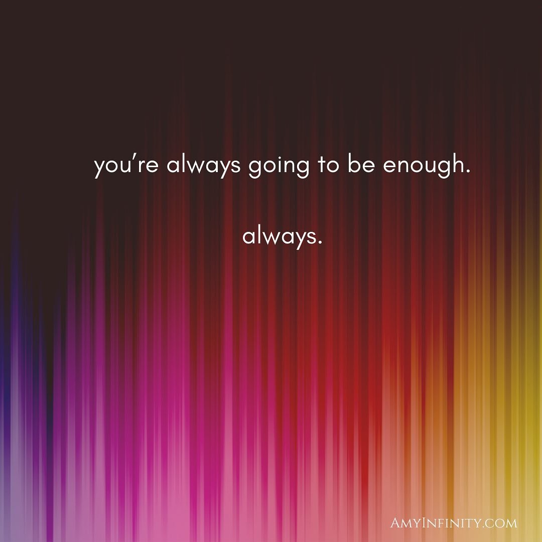 Good morning, everybody!

Figured we could start with this one.

#alwaysenough #youarealwaysenough #youmatter #always  #mentalhealth #mentalhealthmatters #mentalhealthawareness #encouragement #selfcare #empowerment #equality #youhavemorepowerthanyout