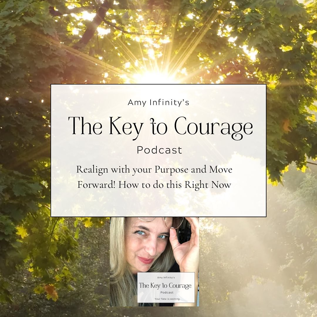 New episode! New episode!

And this one&rsquo;s a goodie! (If I say so myself, lol)

Realign with your Purpose and Move Forward! How to do this Right Now

We cover how exactly to dive right on into realigning with your purpose, and, in essence, re-fi